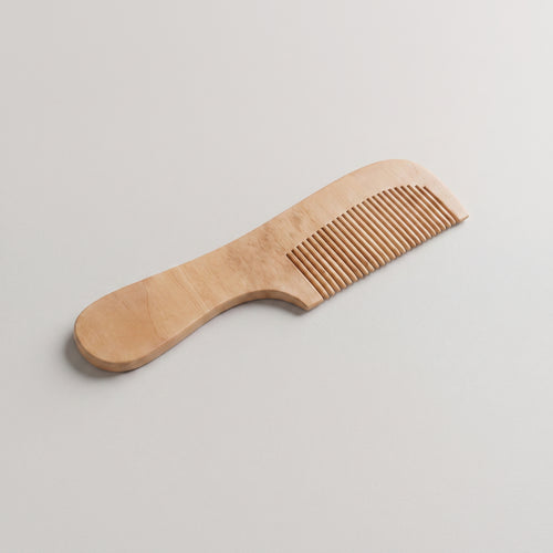 Premium Wooden Hair Comb | Anti-Static Natural Wooden Detangling Comb | Shanzy SparkleShine