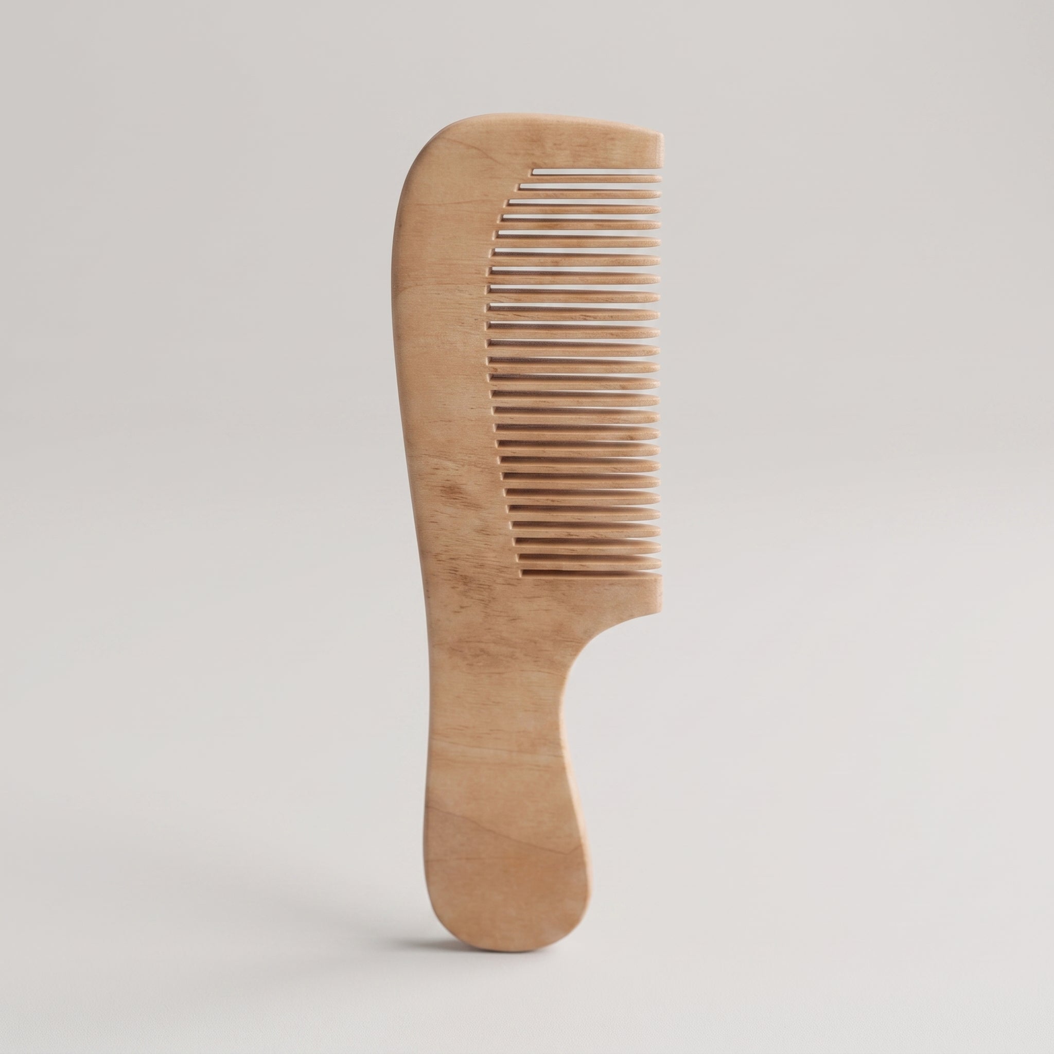 Premium Wooden Hair Comb | Anti-Static Natural Wooden Detangling Comb | Shanzy SparkleShine