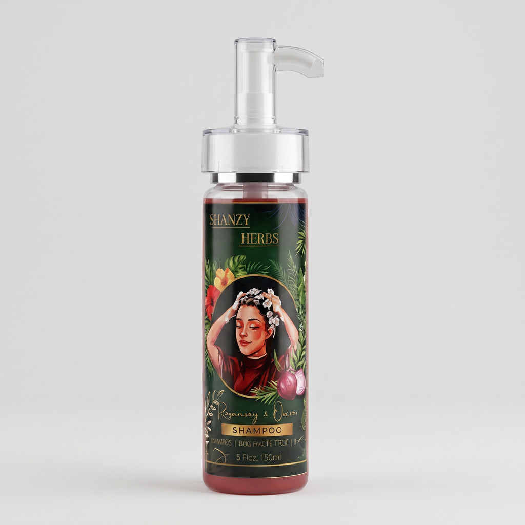 Shanzy Sparkle Shine Rosemary & Onion Herbal Shampoo | Hair Fall Control | 150ml