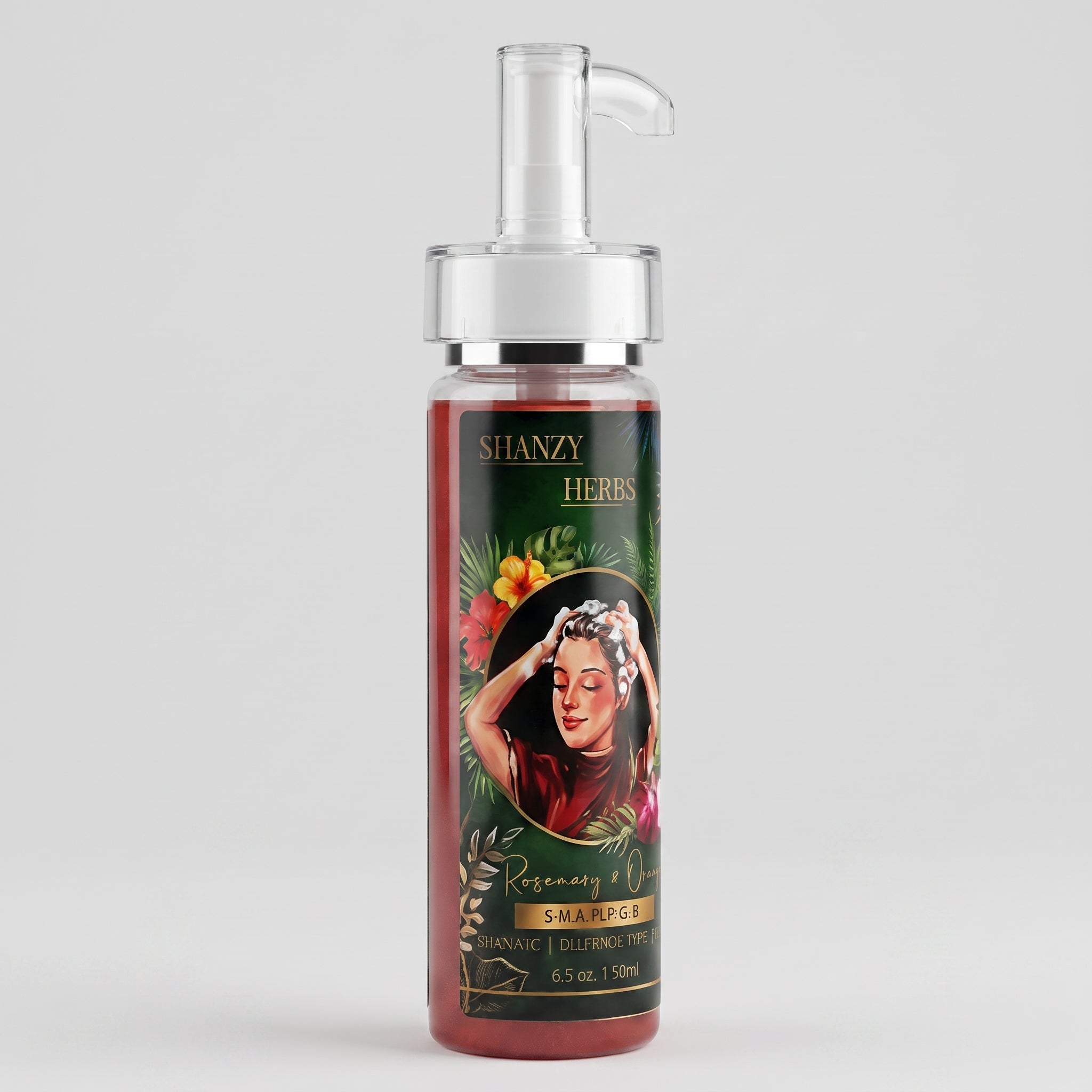 Shanzy Sparkle Shine Rosemary & Onion Herbal Shampoo | Hair Fall Control | 150ml