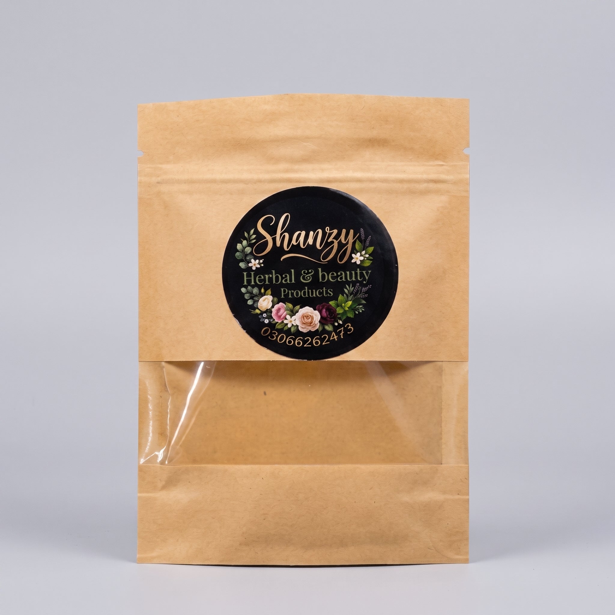 Shanzy SparkleShine Herbal Whitening Mask | Natural Face & Body Brightening Powder